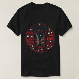 Manar Ohio Ord Art Mörk T-Shirt