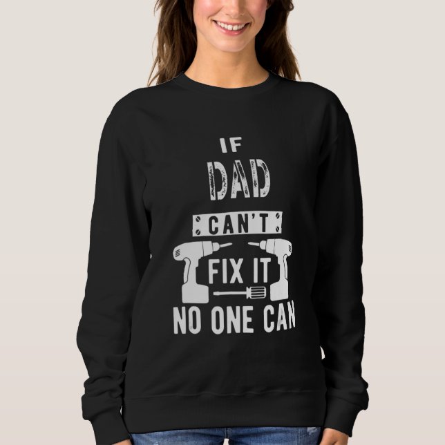 Manar om Pappa inte kan åtgärda det kan ingen Far T Shirt (Framsida)