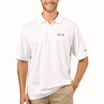 Manar Omega Lambda Delta Long Polo Shirt