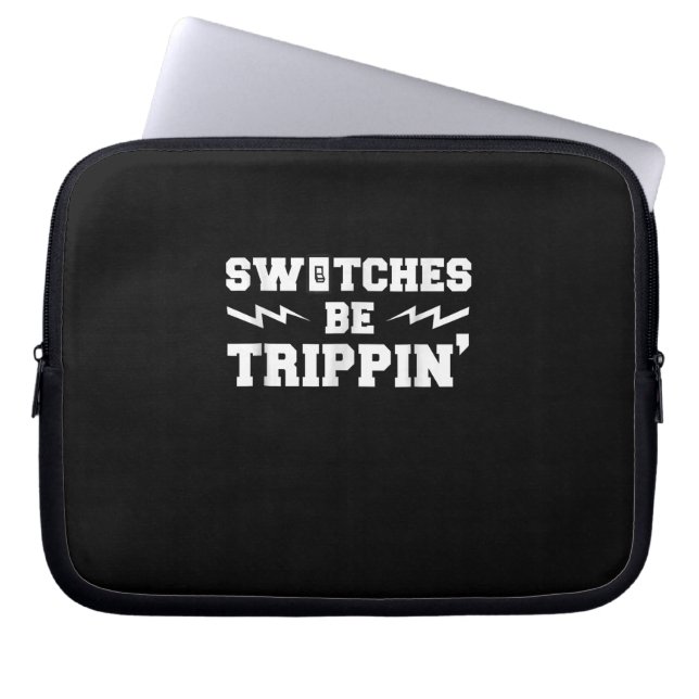 Manar-omkopplare är trippin-funna elektriska gift laptop fodral (Framsidan)