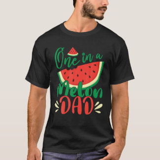 Manar One i Melon Pappa Watermelon Birthday Far T Shirt