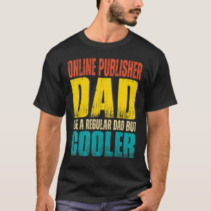 Manar Online Publisher Pappa som ett reguljärt Pap T Shirt