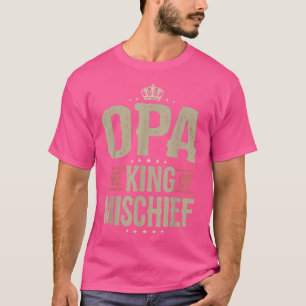 Manar Opa Kung i MisChief för manar Funny Far Da T Shirt