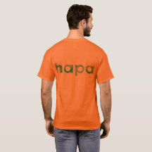 Manar orange Hapa T-tröja