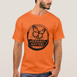 Manar orange logotyp för skjorta B/W T-shirt