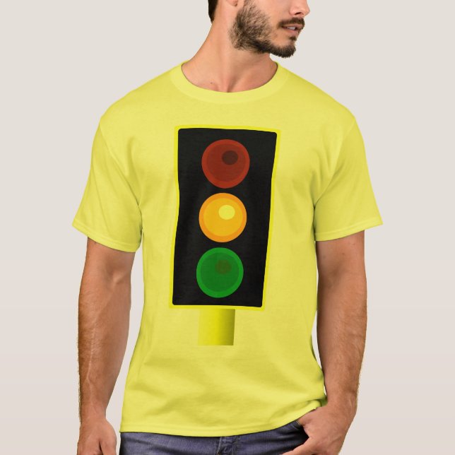 Manar orange trafikljusskjorta tröja (Framsida)