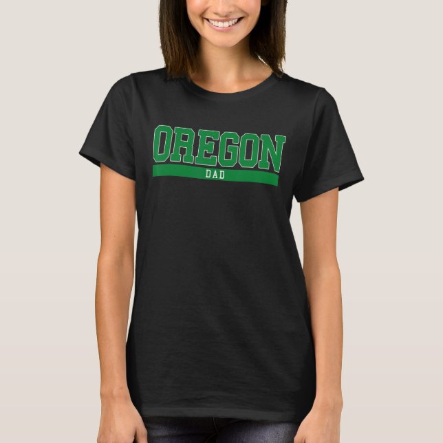 Manar Oregon State Pappa Sports T Shirt (Framsida)