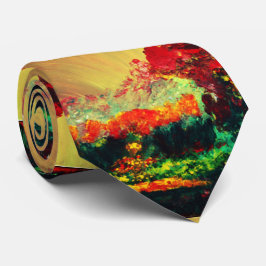 Manar Original Painting Necktie Slips