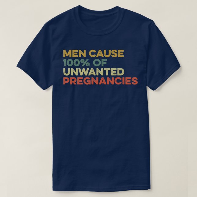Manar orsakar 100 oönskade Gravider Kvinnor Höger T Shirt (Design framsida)