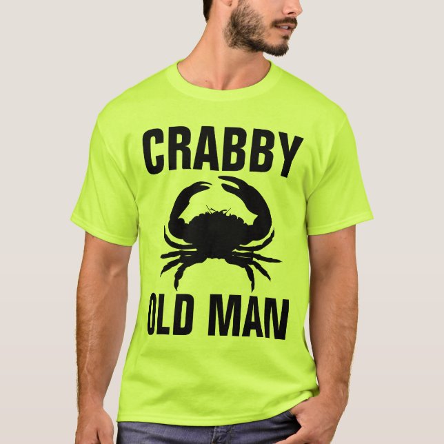 Manar OVER BACKE BIRTHDAY ’CRABBY’ T-Shirts (Framsida)