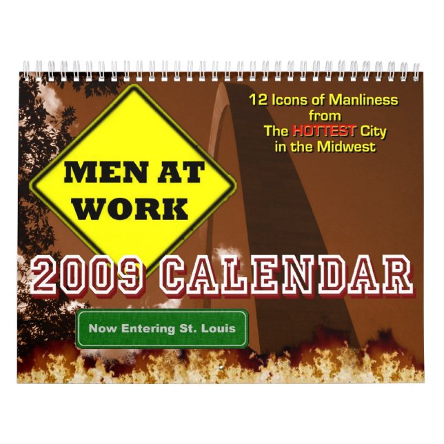 Manar på arbete - kalender 2009 (Omslag)