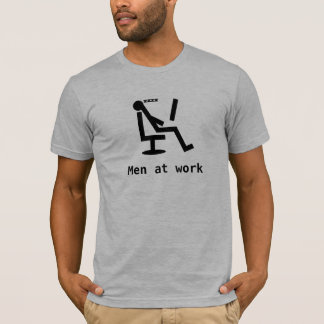 Manar på arbete tee shirt