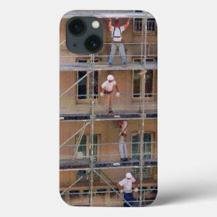 Manar på byggnadsställning iPhone 13 Fodral