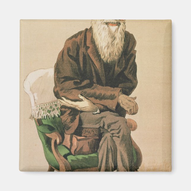 Manar på dagen, nr 33, Charles Darwin Magnet (Framsidan)