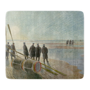 Manar på stranden (farligt arbete vid lågvatten)