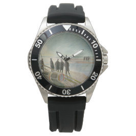 Manar på stranden (farligt arbete vid lågvatten) armbandsur