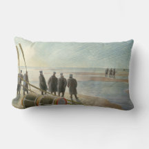 Manar på stranden (farligt arbete vid lågvatten)