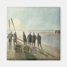 Manar på stranden (farligt arbete vid lågvatten)
