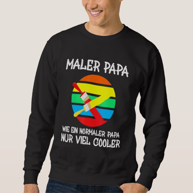 Manar Painter's, Painter's Verktyg, jag är Painter Lång Ärmad Tröja (Framsida)