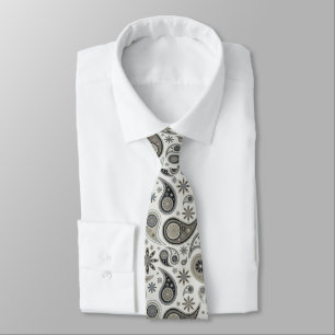 Manar Paisley Mönster Neck Tie Slips