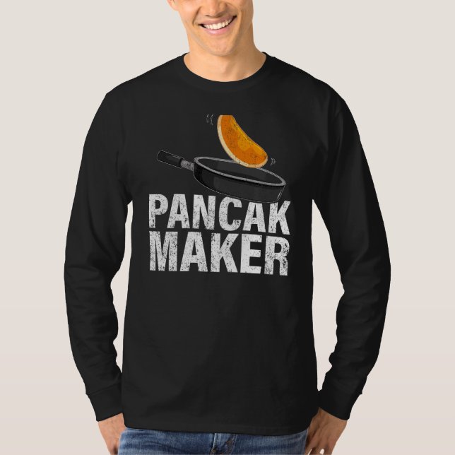 Manar Pancake Maker Breakfast Food Pancake Far T Shirt (Framsida)