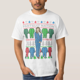 Manar Pantdräkt Nation Ugly Julafton Sweater T-Shi T-shirt