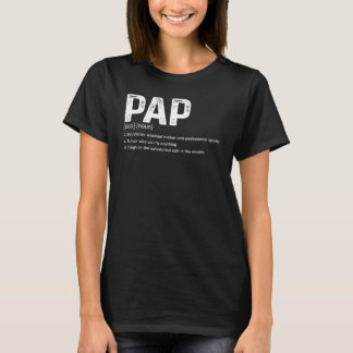 Manar Pap-definition som en vanlig Grandpa Only Wa T Shirt