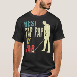 Manar pap pap pap per par Golf Fars dag Dadd T Shirt