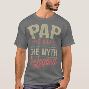 Manar Pap T från morbarn Pap the Myth the Leg Shirt