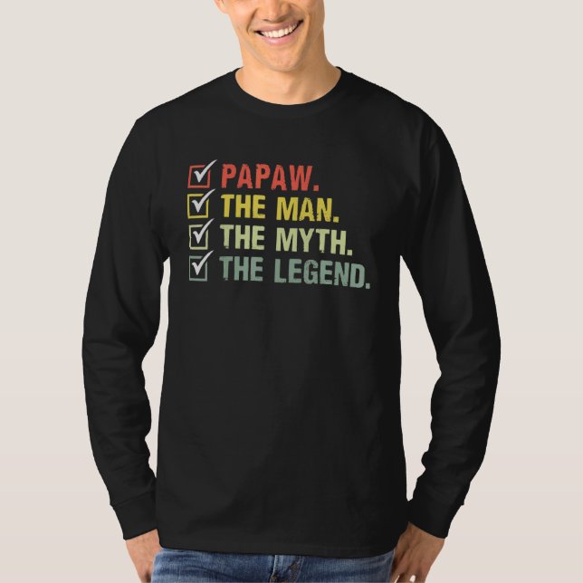 Manar papaw människan myten om Far T Shirt (Framsida)