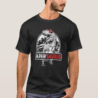 Manar Papawsaurus Rex Dinosaur Papaw Saurus Far" T Shirt