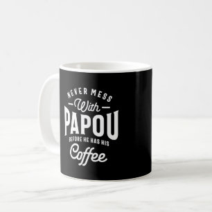 Manar Papou Grandpa Gifts Worlds Greatest Papou Kaffemugg