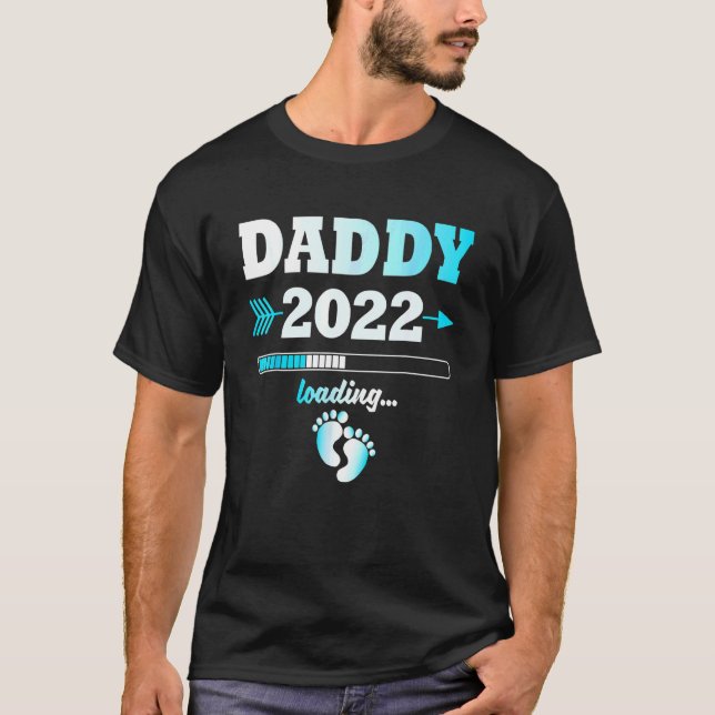 Manar pappa 2022, lastad Exectant Far avkomma T Shirt (Framsida)
