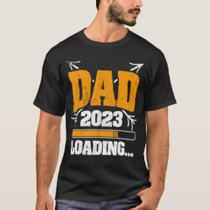 Manar Pappa 2023 Inläsning av Gravid Far S-dagen T Shirt