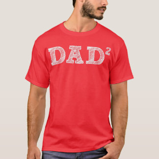 Manar Pappa 2, två barn, Fars dag, Far 2 T Shirt