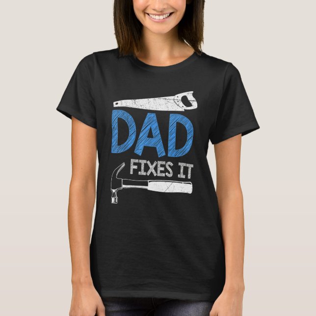 Manar Pappa åtgärdar det T Shirt (Framsida)
