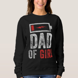 Manar Pappa av flicka från dotterdjurets Fars dag T Shirt