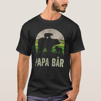 Manar Pappa Bear 2 Boys Pappa Biet Far Dag Fath T Shirt