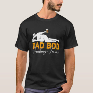 Manar Pappa Bod Drinking Team - Lustigt Far Beer D T Shirt