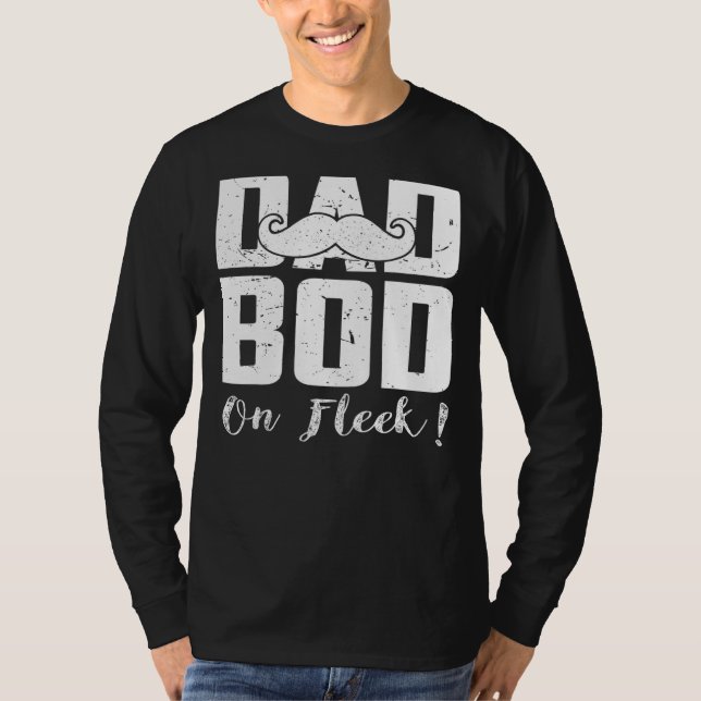 Manar Pappa Bod on Fleek Gym T Shirt (Framsida)