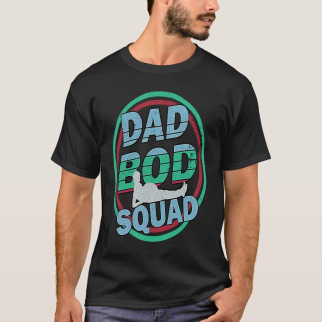 Manar Pappa Bod Squad Fars dag T Shirt (Framsida)