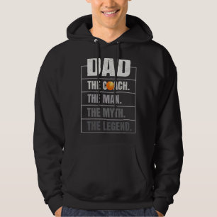 Manar Pappa Coachmannen Myth, Legend Bord Tenni Hoodie