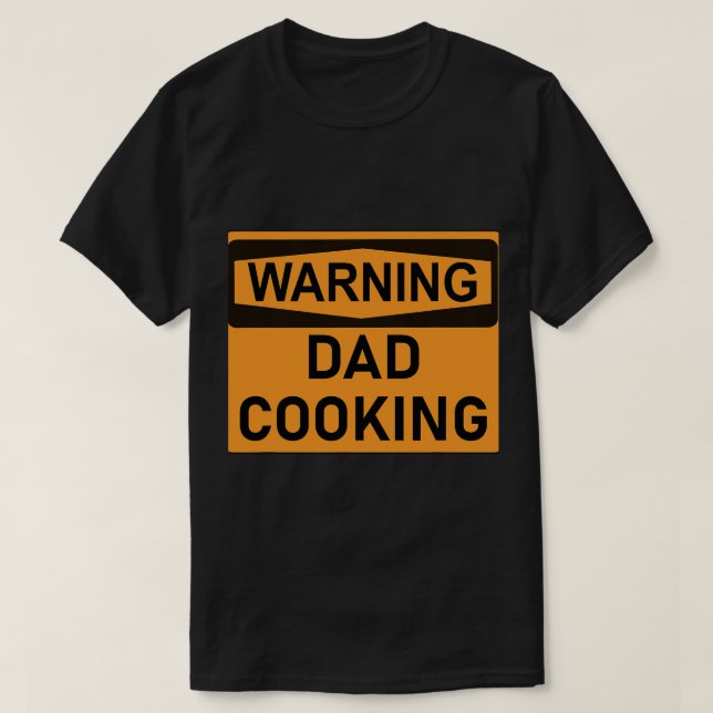 Manar Pappa Cooking Funny Warning BBQ Grilling Coo T Shirt (Design framsida)