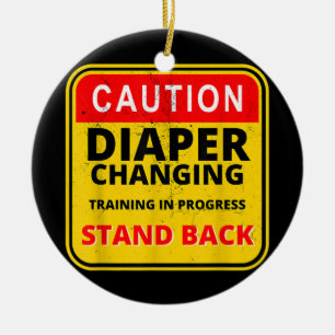 Manar pappa Diaper Kit New pappa Survival Pappa Ba Julgransprydnad Keramik