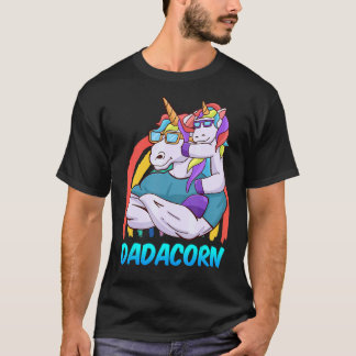 Manar Pappa Dotter Dadacorn Far Dotter Manar T Shirt