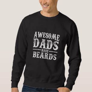 Manar Pappa Fars dag Fantastisk Pappor har utfall  Lång Ärmad Tröja