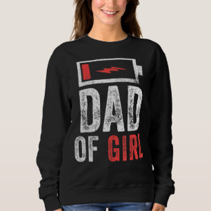Manar Pappa flicka från dotterdjuret Fars dag T Shirt