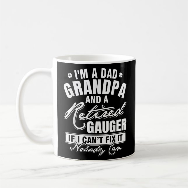 Manar Pappa Grandpa och en pensionerad Gauger Funn Kaffemugg (Vänster)