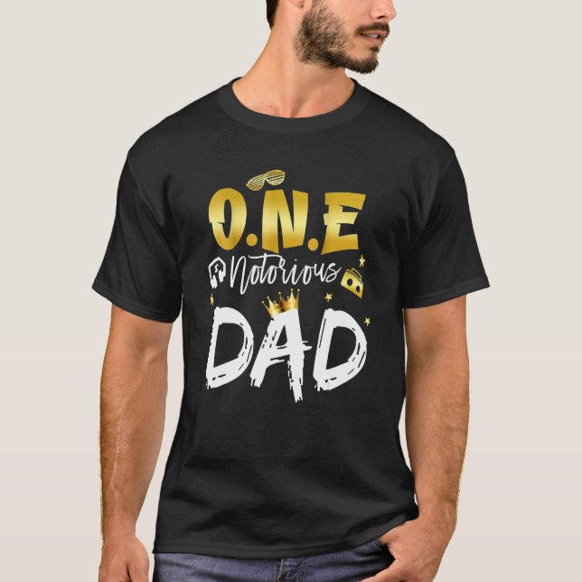 Manar Pappa i den notarius publicus Old school Hip T Shirt (Framsida)