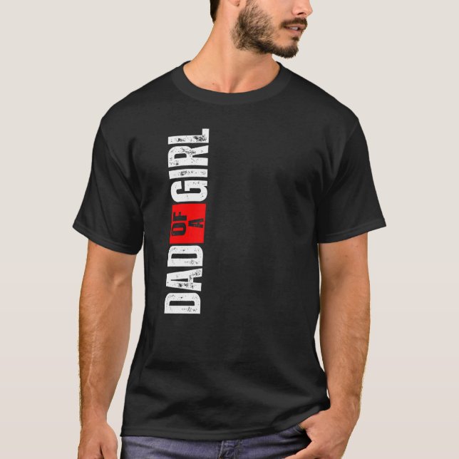 Manar Pappa i en flicka 1 T Shirt (Framsida)